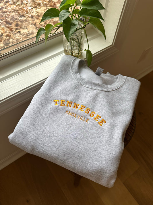 Knoxville Tennessee Embroidered Sweatshirt